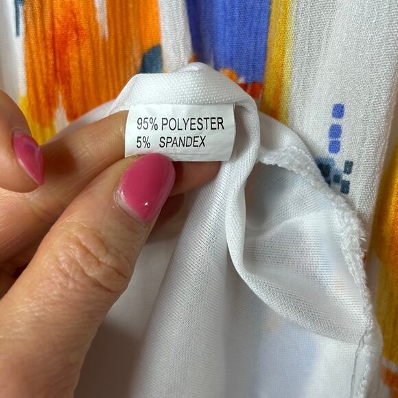 ANDTHEWHY Sleeveless Gauzey Dress Size L - Picture 5 of 9